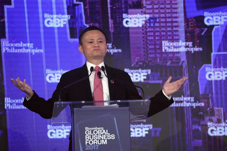 Jack Ma was happier earning $12-a-month than sitting on a huge fortune Jack Ma was happier earning $12-a-month than sitting on a huge fortune
