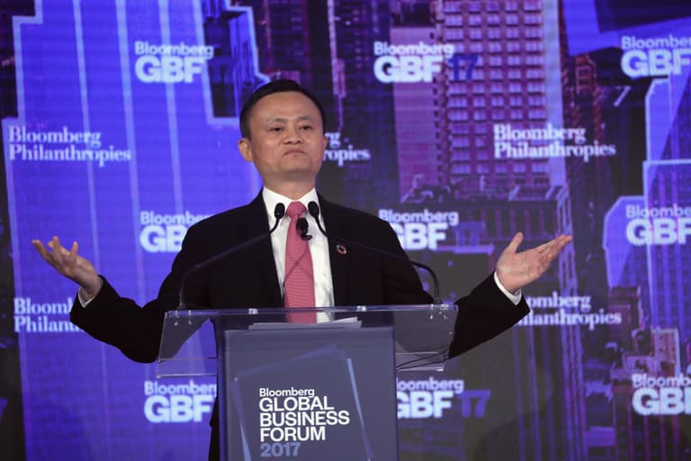 Jack Ma was happier earning $12-a-month than sitting on a huge fortune Jack Ma was happier earning $12-a-month than sitting on a huge fortune