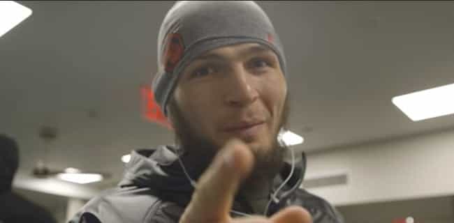 Khabib Nurmagomedov throws down 10-on-10 challenge after bus attack Khabib Nurmagomedov throws down 10-on-10 challenge after bus attack