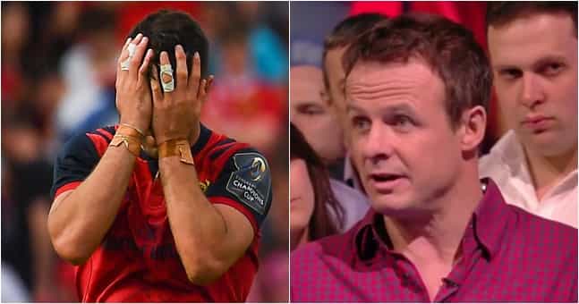 Austin Healey gets carried away recreating controversial Conor Murray incident Austin Healey gets carried away recreating controversial Conor Murray incident