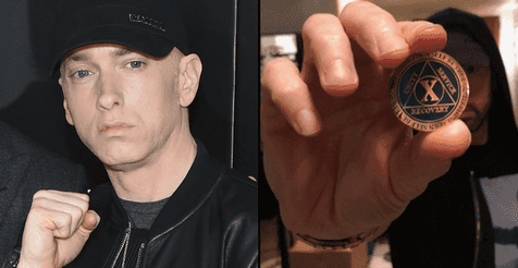 Eminem celebrates 10 years free of drugs and alcohol Eminem celebrates 10 years free of drugs and alcohol