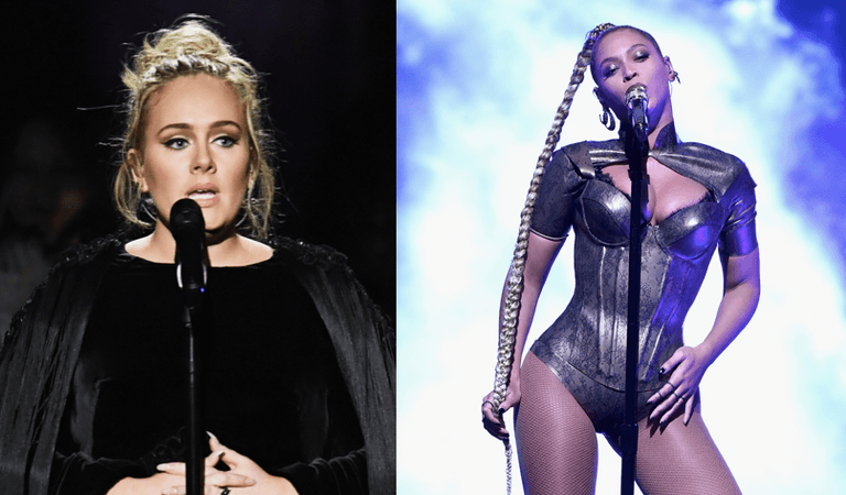 Adele watching Beyoncé’s Coachella performance is giving us life Adele watching Beyoncé’s Coachella performance is giving us life