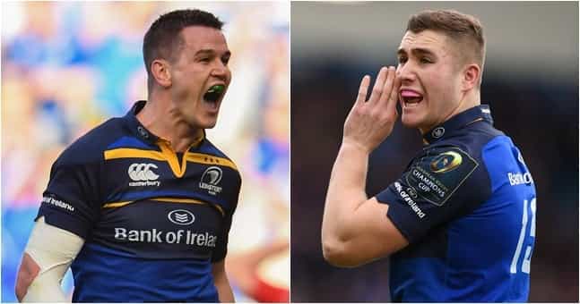 Johnny Sexton reveals what he was shouting at Jordan Larmour during Leinster’s victory Johnny Sexton reveals what he was shouting at Jordan Larmour during Leinster’s victory