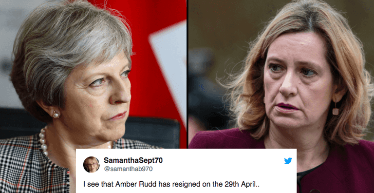Everyone is making the same joke about Amber Rudd’s resignation Everyone is making the same joke about Amber Rudd’s resignation