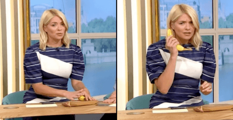 Holly Willoughby uses ‘psychic banana’ to correctly predict gender of royal baby Holly Willoughby uses ‘psychic banana’ to correctly predict gender of royal baby