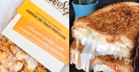 Cheese on toast popcorn is a thing and it sounds delicious Cheese on toast popcorn is a thing and it sounds delicious