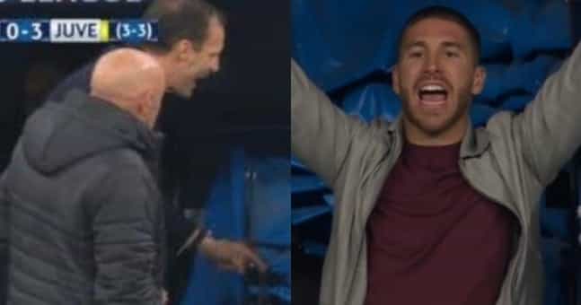 Juventus boss Max Allegri reveals what he said to Sergio Ramos during penalty chaos Juventus boss Max Allegri reveals what he said to Sergio Ramos during penalty chaos