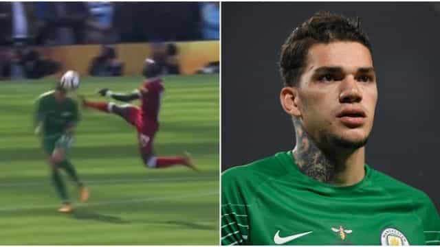 Incident in Man City-Liverpool game suggests Ederson hasn’t forgiven Sadio Mane just yet Incident in Man City-Liverpool game suggests Ederson hasn’t forgiven Sadio Mane just yet