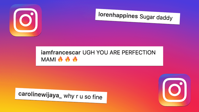 QUIZ: Can you guess whose Instagram these thirsty comments appear under? QUIZ: Can you guess whose Instagram these thirsty comments appear under?