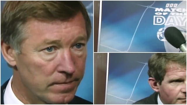 Sir Alex Ferguson’s furious reaction to John Motson’s question about Roy Keane is a great watch Sir Alex Ferguson’s furious reaction to John Motson’s question about Roy Keane is a great watch