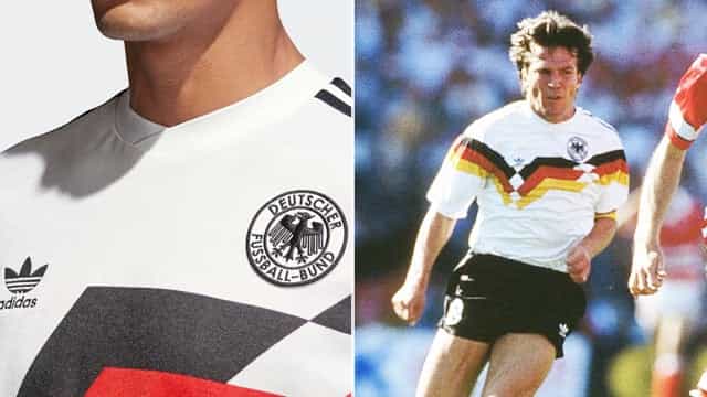 Adidas’ brand new Germany World Cup shirt is a classy reproduction of the 1990 classic Adidas’ brand new Germany World Cup shirt is a classy reproduction of the 1990 classic