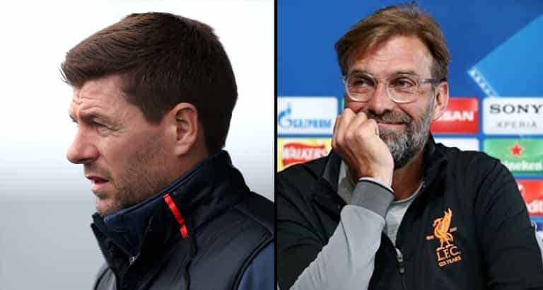 Jurgen Klopp has two reasonable conditions if Steven Gerrard wants managerial advice Jurgen Klopp has two reasonable conditions if Steven Gerrard wants managerial advice