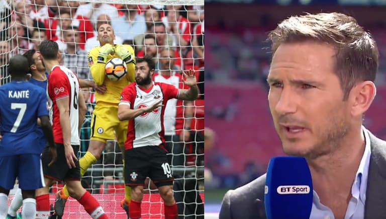 Frank Lampard absolutely spot on as he questions Graham Poll’s explanation of disallowed Southampton goal Frank Lampard absolutely spot on as he questions Graham Poll’s explanation of disallowed Southampton goal