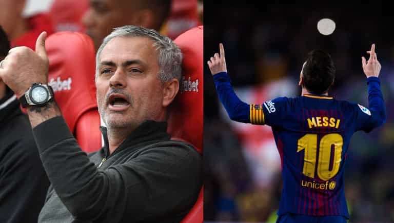 Manchester United have pinned up a picture of Lionel Messi in their academy dressing rooms Manchester United have pinned up a picture of Lionel Messi in their academy dressing rooms