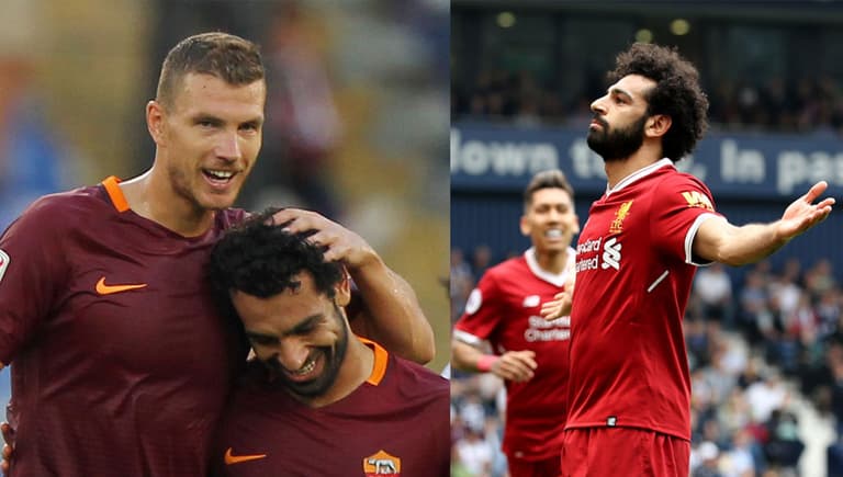 Edin Dzeko reveals what he text Mo Salah after Champions League semi-final draw Edin Dzeko reveals what he text Mo Salah after Champions League semi-final draw