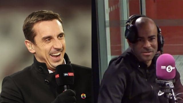 Gary Neville’s comeback to Kieron Dyer’s “dwarf” comment was perfect Gary Neville’s comeback to Kieron Dyer’s “dwarf” comment was perfect