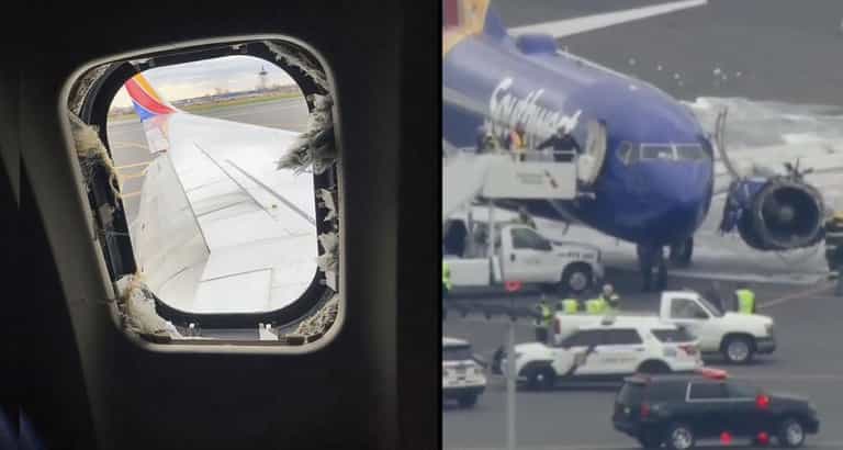 Listen to conversation between pilot and air traffic control after woman sucked out of plane Listen to conversation between pilot and air traffic control after woman sucked out of plane