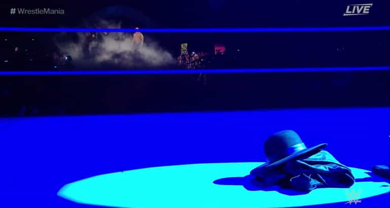 The Undertaker returned to face John Cena at Wrestlemania The Undertaker returned to face John Cena at Wrestlemania