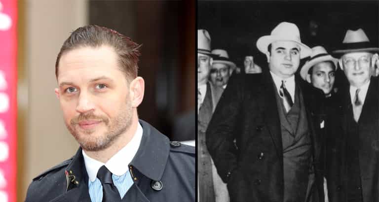 Tom Hardy transforms into notorious gangster Al Capone, and you can’t tell them apart Tom Hardy transforms into notorious gangster Al Capone, and you can’t tell them apart