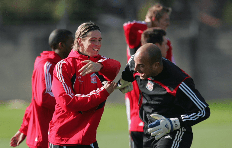 Fernando Torres has revealed exactly what he told Pepe Reina after making his Liverpool debut Fernando Torres has revealed exactly what he told Pepe Reina after making his Liverpool debut