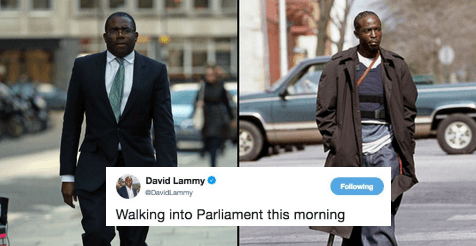 David Lammy compares himself to Omar from The Wire after Rudd resignation