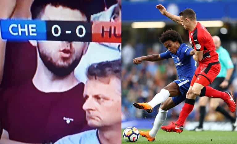 Football fans loved seeing ‘The Mask of Zero’ in the Stamford Bridge crowd Football fans loved seeing ‘The Mask of Zero’ in the Stamford Bridge crowd
