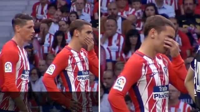 Fernando Torres made Antoine Griezmann cry after Atletico fans booed him Fernando Torres made Antoine Griezmann cry after Atletico fans booed him
