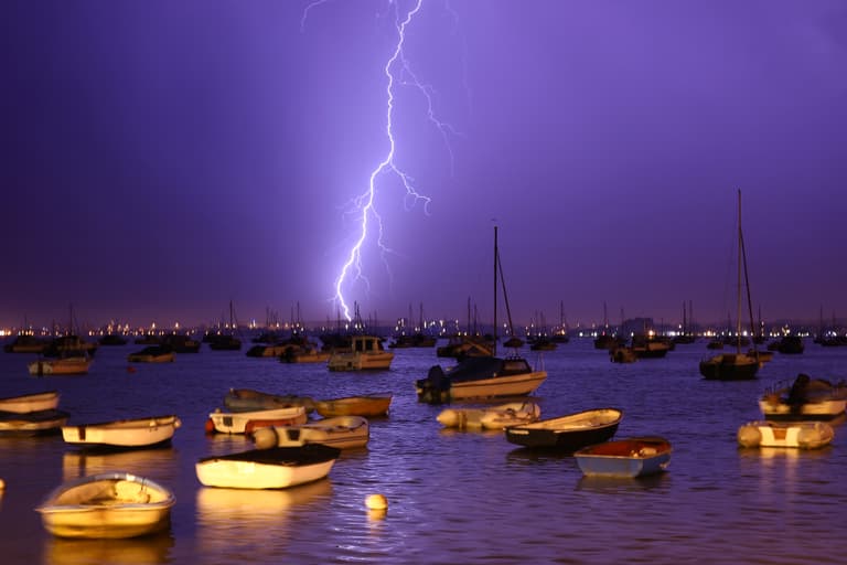 ‘Mother of all thunderstorms’ lights up UK night skies in striking photos ‘Mother of all thunderstorms’ lights up UK night skies in striking photos