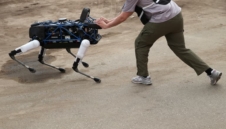 Why are they doing this: Boston Dynamics release new footage of running jumping super trooper Why are they doing this: Boston Dynamics release new footage of running jumping super trooper
