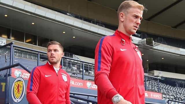 Jack Butland texted Joe Hart after World Cup squad omission Jack Butland texted Joe Hart after World Cup squad omission