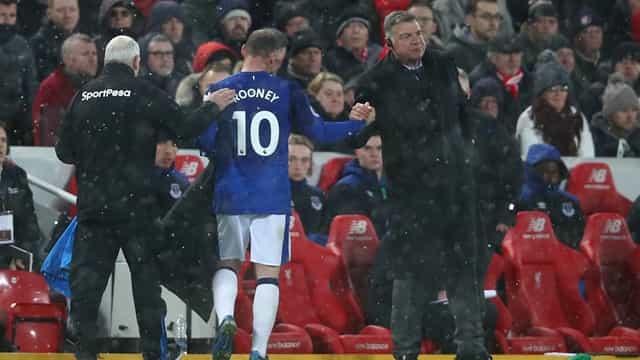 Wayne Rooney leaves training early as Big Sam admits negotiations have taken place Wayne Rooney leaves training early as Big Sam admits negotiations have taken place