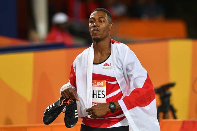 British sprinter beats Yohan Blake and Tyson Gay in Boston 100m British sprinter beats Yohan Blake and Tyson Gay in Boston 100m
