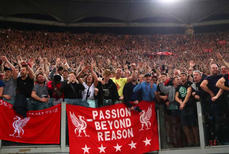 Liverpool fans are being prevented from buying empty seats for the Champions League final Liverpool fans are being prevented from buying empty seats for the Champions League final