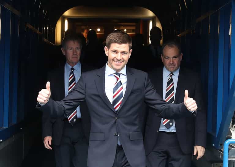 Steven Gerrard makes Brighton striker his third Rangers signing Steven Gerrard makes Brighton striker his third Rangers signing