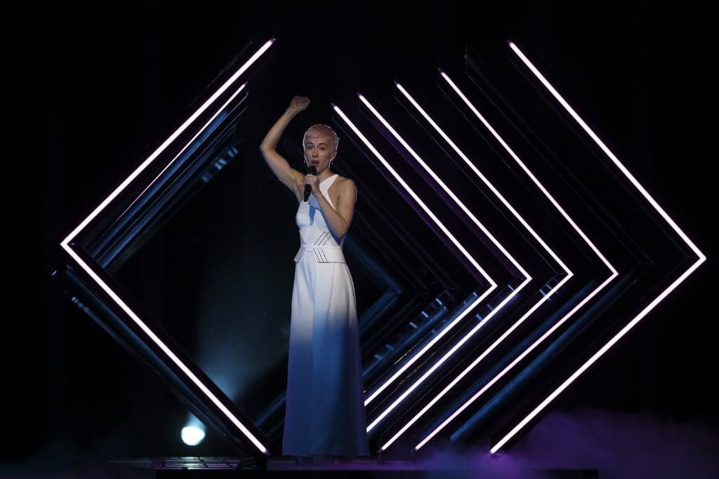 SuRie breaks silence after stage invader cruelly crushed her Eurovision dream last night
