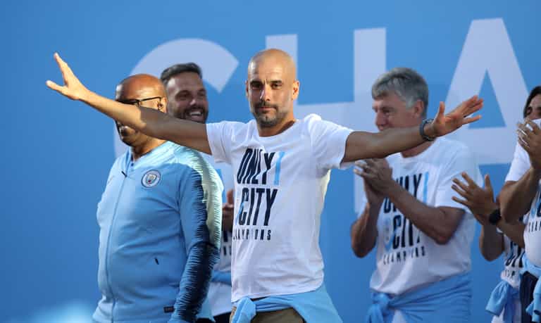 Pep Guardiola has signed a new contract at Man City Pep Guardiola has signed a new contract at Man City