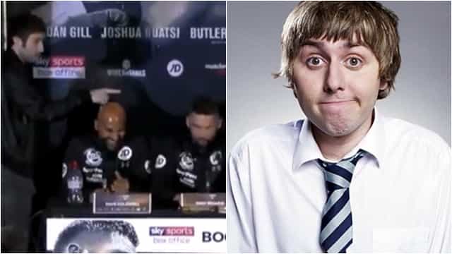 Jay from The Inbetweeners gatecrashes Bellew vs. Haye press conference Jay from The Inbetweeners gatecrashes Bellew vs. Haye press conference