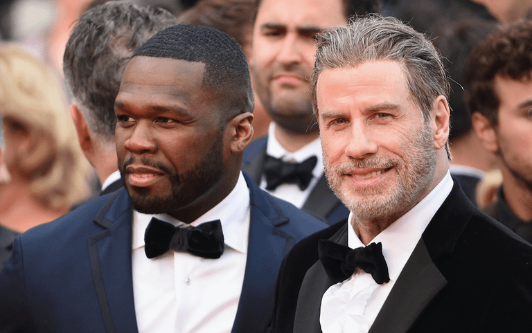 John Travolta joined 50 Cent on stage last night and it was hilarious John Travolta joined 50 Cent on stage last night and it was hilarious