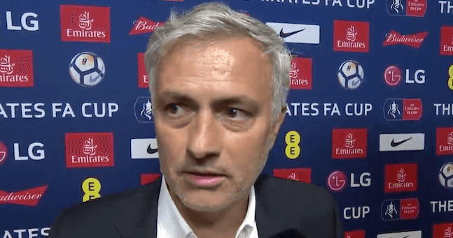 Jose Mourinho says Chelsea “did not deserve to win” FA Cup final Jose Mourinho says Chelsea “did not deserve to win” FA Cup final