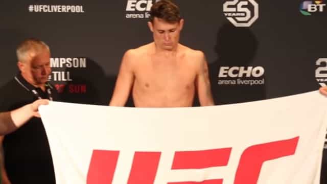 Despite missing weight, Darren Till will indeed headline UFC Liverpool Despite missing weight, Darren Till will indeed headline UFC Liverpool