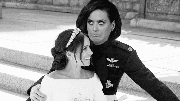 Meghan Markle’s wedding dress needed ‘one more fitting’, according to Katy Perry Meghan Markle’s wedding dress needed ‘one more fitting’, according to Katy Perry
