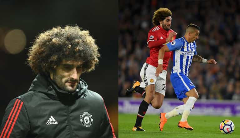 Manchester United fans are furious with Marouane Fellaini’s performance at Brighton Manchester United fans are furious with Marouane Fellaini’s performance at Brighton