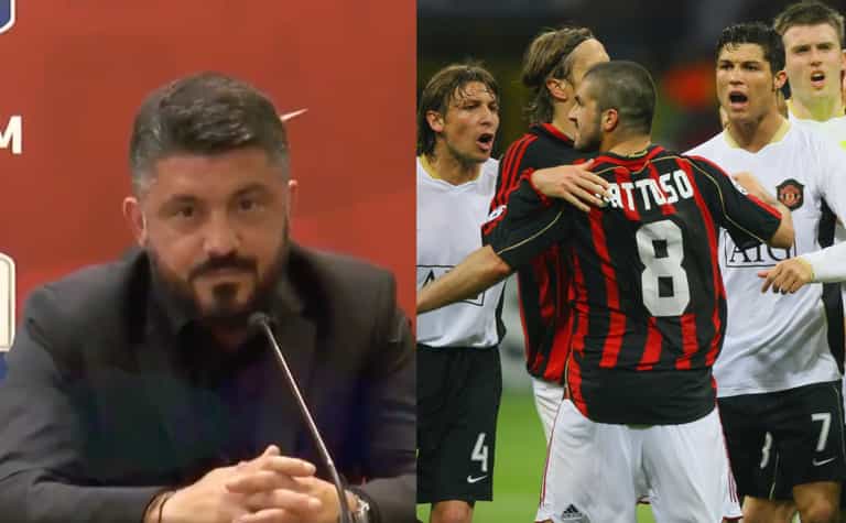 Gennaro Gattuso explains why he ate live snail before crucial Man United game Gennaro Gattuso explains why he ate live snail before crucial Man United game