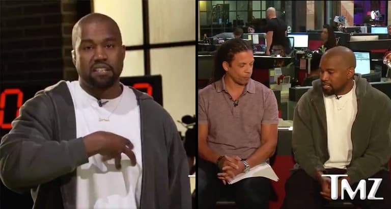 Kanye West suggests slavery was “a choice” in controversial TMZ interview Kanye West suggests slavery was “a choice” in controversial TMZ interview