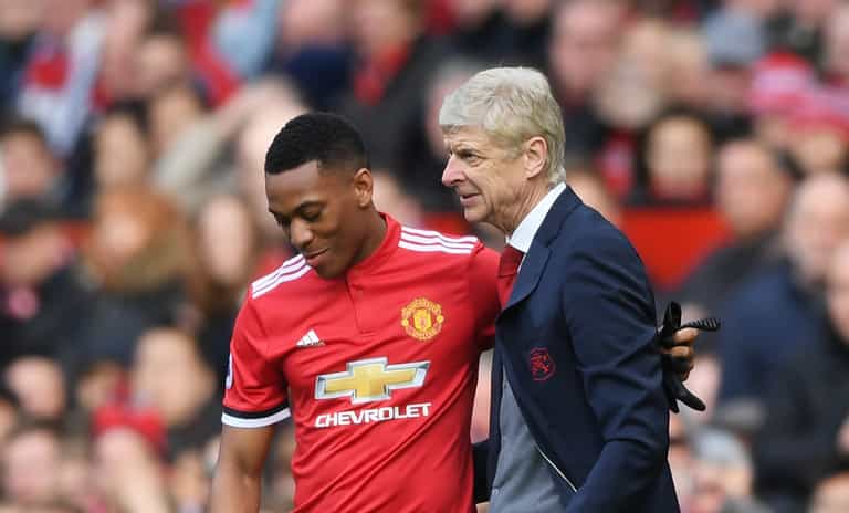Arsenal fans urge Anthony Martial to join Gunners after his tribute to Arsene Wenger Arsenal fans urge Anthony Martial to join Gunners after his tribute to Arsene Wenger