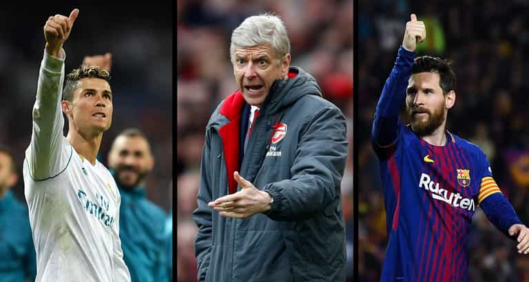 Arsene Wenger says Arsenal almost signed Messi and Ronaldo in 2003 Arsene Wenger says Arsenal almost signed Messi and Ronaldo in 2003