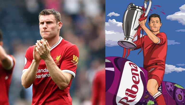 Liverpool fans are loving Ribena’s James Milner tweet ahead of Champions League final Liverpool fans are loving Ribena’s James Milner tweet ahead of Champions League final