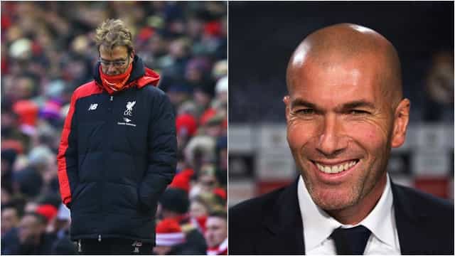 Zinedine Zidane has some very, very bad news for Liverpool supporters Zinedine Zidane has some very, very bad news for Liverpool supporters