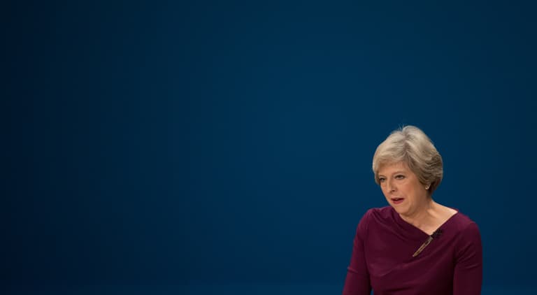 Conservatives send out election leaflet template with no text filled in Conservatives send out election leaflet template with no text filled in