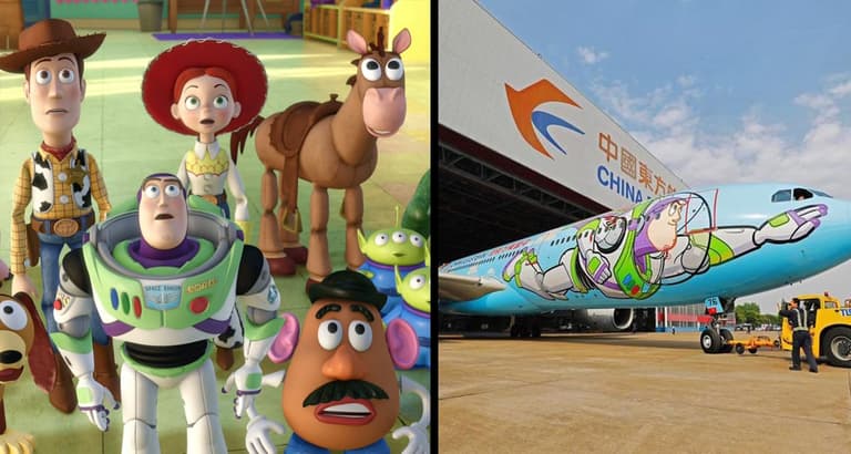 A Toy Story themed plane now exists and we’re ready to go to infinity and beyond A Toy Story themed plane now exists and we’re ready to go to infinity and beyond